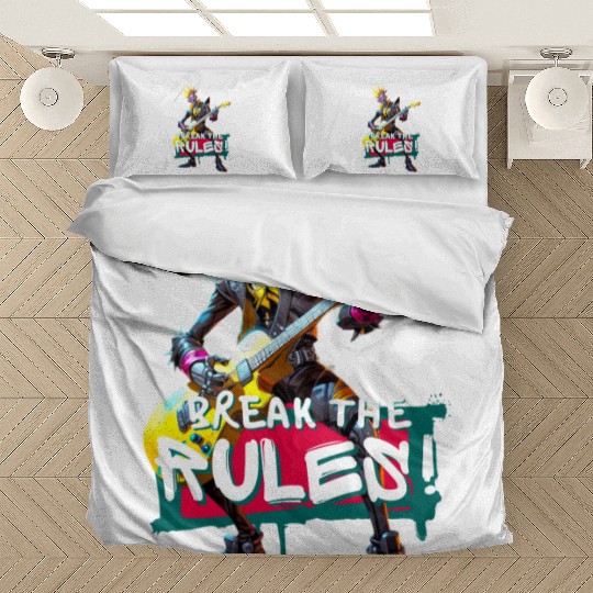Rockstar Robot Design Bedding Sets