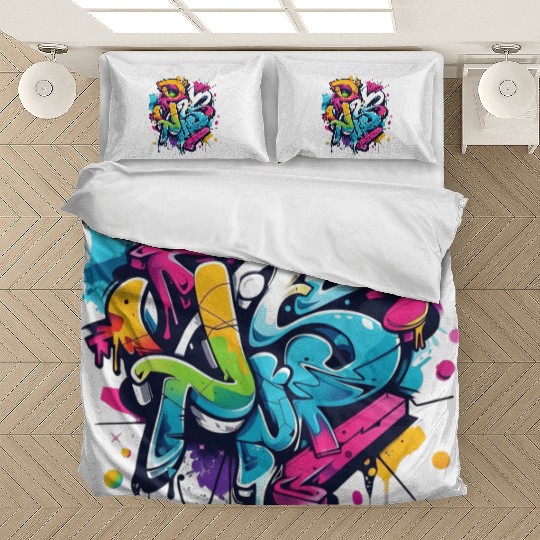 cool winter graffiti Bedding Sets