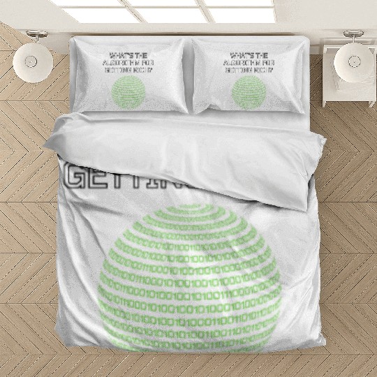 What's The Algorithm For Getting Rich? Funny Bedding Sets