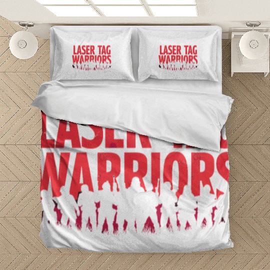 Laser Tag Champion Retro Gamer Night Out Team Bedding Sets