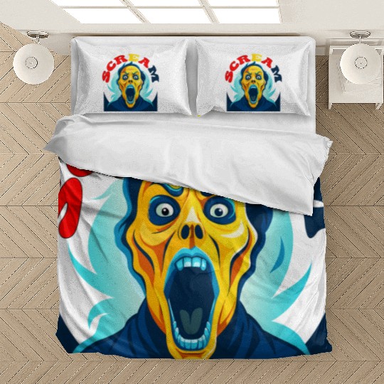 Scream Vintage Halloween Bedding Sets