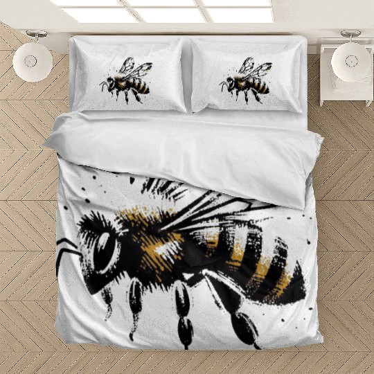 Honey Bee Insect Art 6 Bedding Sets