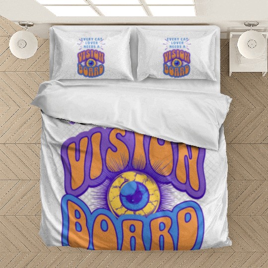Every Cat Lover Needs a Vision Board Bedding Sets