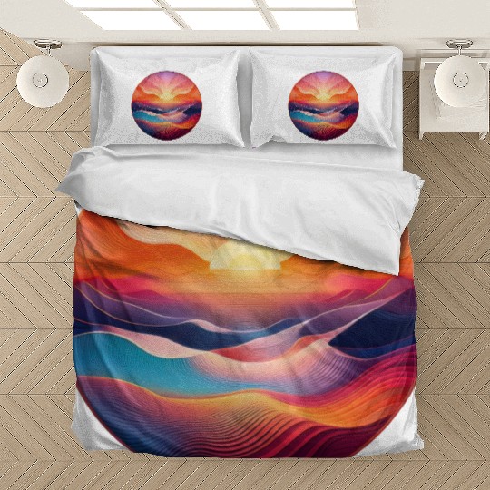 Colorful Sunrise Bedding Sets