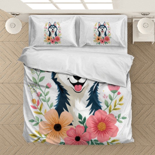Husky Floral Bedding Sets