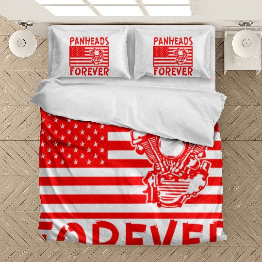 Panheads Forever LIKE US ON FACEBOOK Bedding Sets