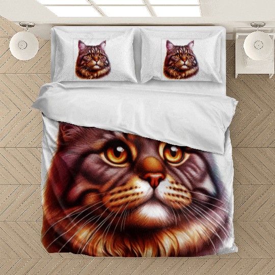 Cat as a person Bedding Sets