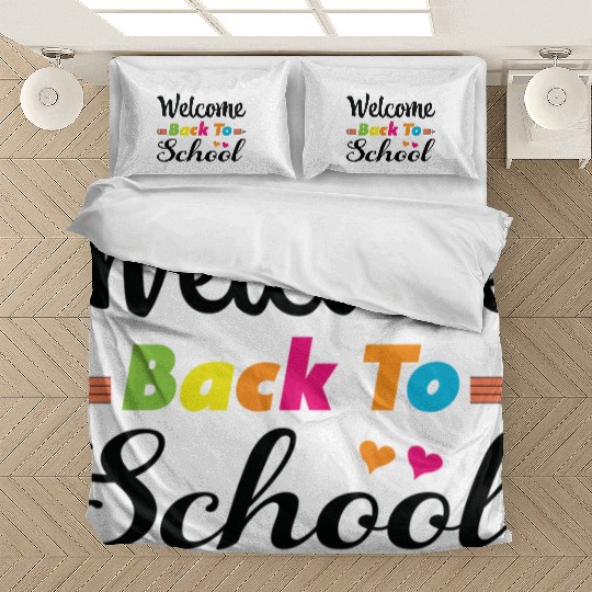 welcome back to school Bedding Sets