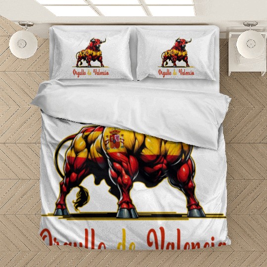 The pride Valencia flag design Bedding Sets