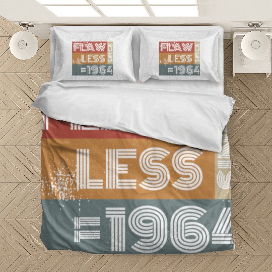 60th birthday Flawless since 11/1964 Bedding Sets