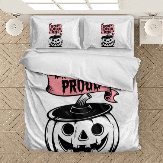 Spooky Black and Proud Bedding Sets