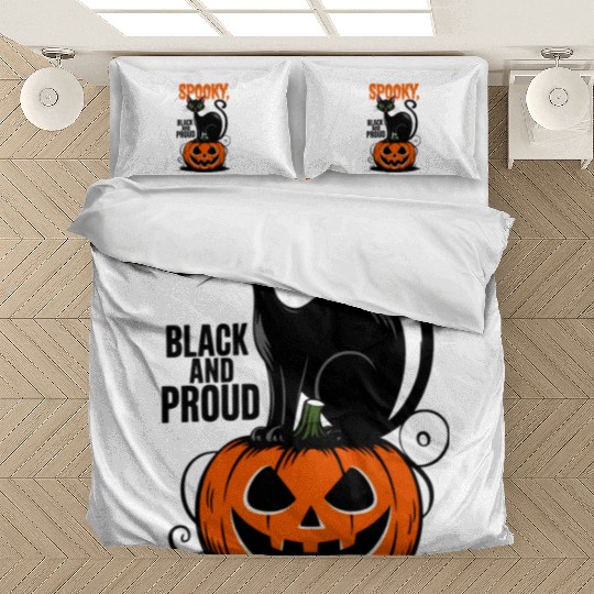 Spooky Black and Proud Bedding Sets