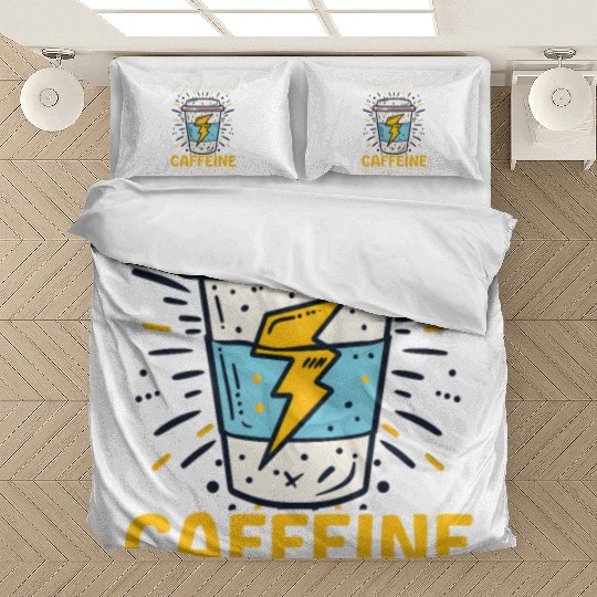 Depression Awareness Running On Caffeine Willpower Bedding Sets