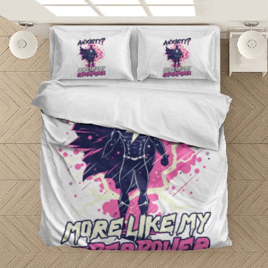 Depression Awareness Anxiety Like My Power Bedding Sets
