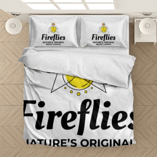 Fireflies Firefly Lightning Bug Insect Collector Bedding Sets