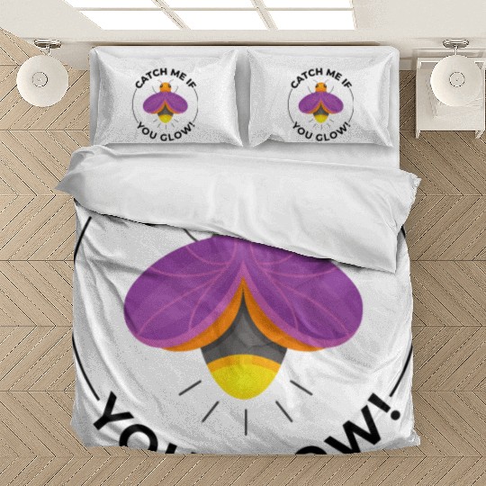 Fireflies Firefly Lightning Bug Insect Collector Bedding Sets