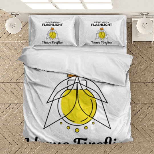 Fireflies Firefly Lightning Bug Insect Collector Bedding Sets