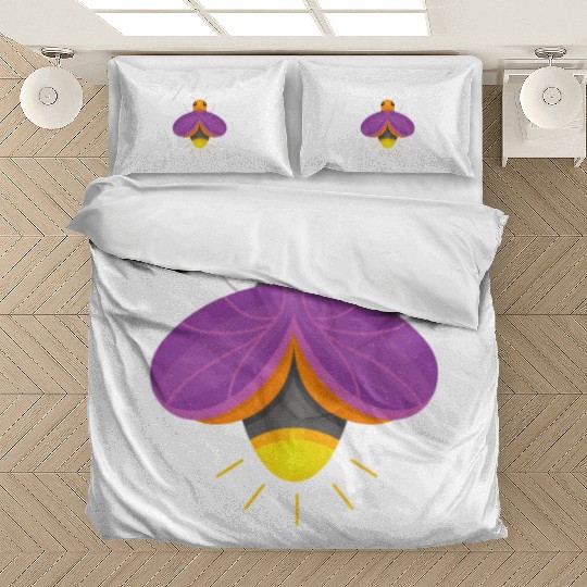 Fireflies Firefly Lightning Bug Insect Collector Bedding Sets