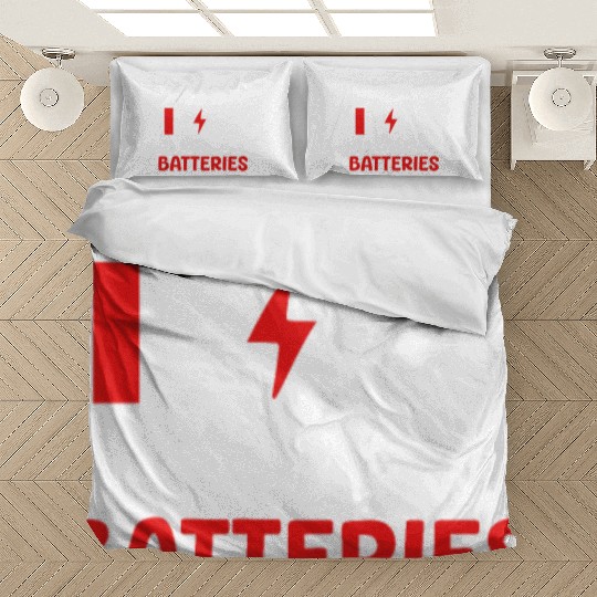 Depression Awareness Just Low On Batteries Bedding Sets