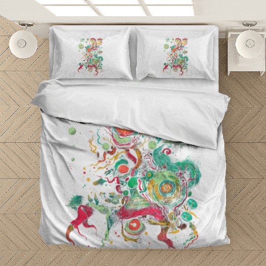 Weirdcore Aesthetic Eyes Eyeball Branches Dreamcor Bedding Sets