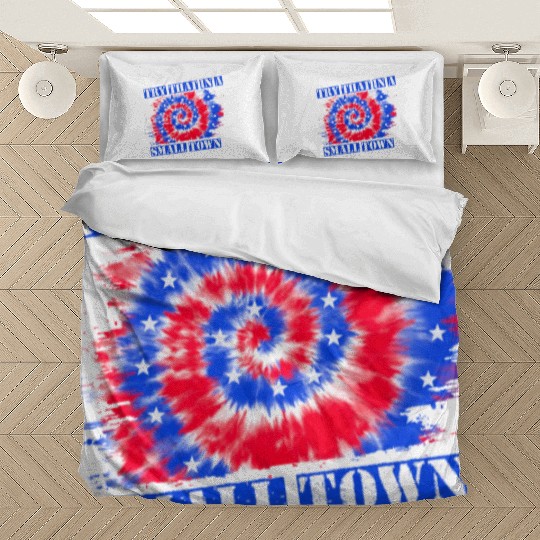Try That In a Small Town US Flag Bedding Sets