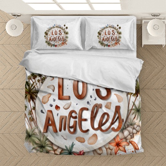 Los Angeles USA gift idea Bedding Sets