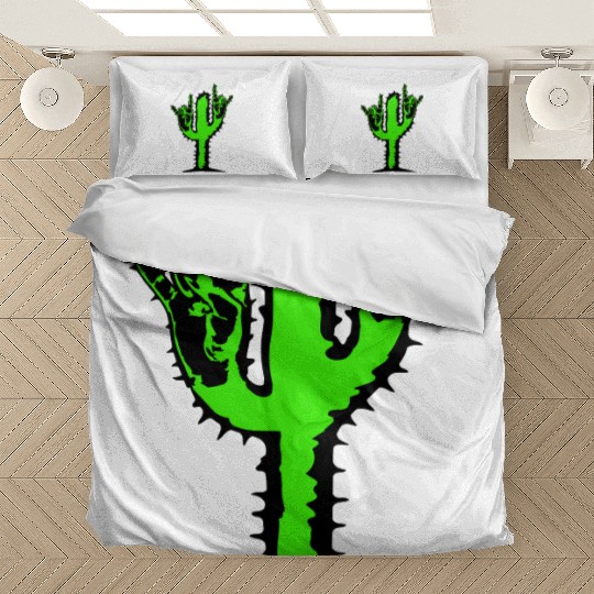 Cactus Plant Heavy Metal Hard Rock Hand Gesture Bedding Sets