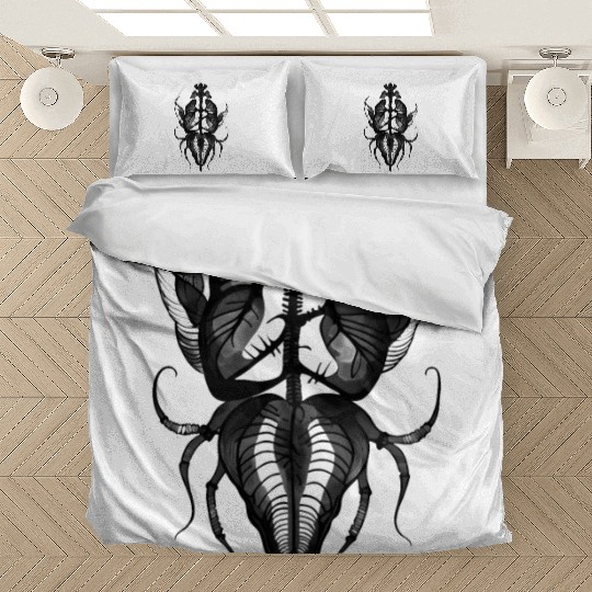 Surreal Insect Anatomy Bedding Sets