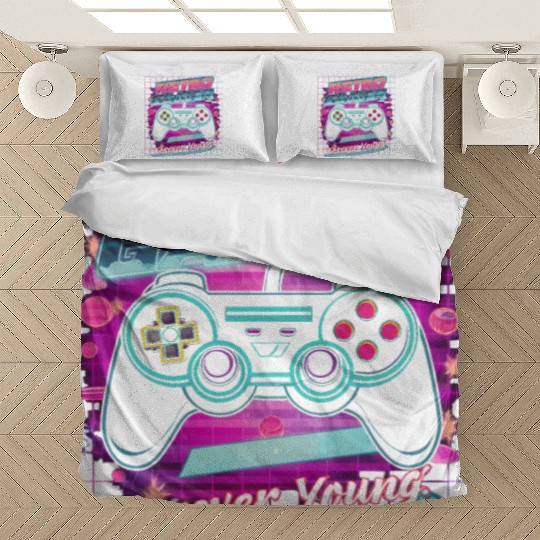 Retro Gamer Forever Young 01 Bedding Sets