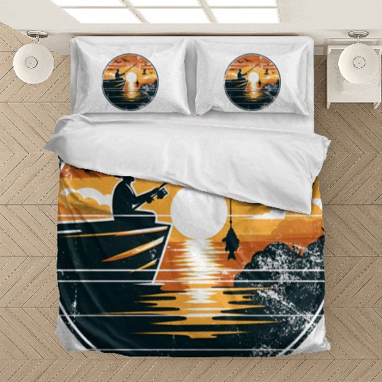 Angler Fishing Fish Bedding Sets