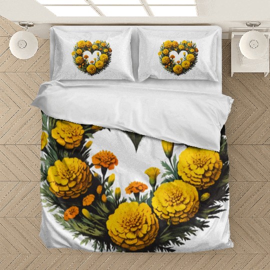 Marigold Flowers Bedding Sets