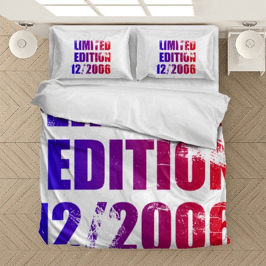 18th birthday Limited Edition 12/2006 Bedding Sets