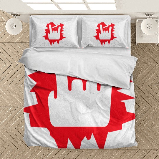 Heavy Metal Fun Hard Rock Music Horns Hand Gesture Bedding Sets