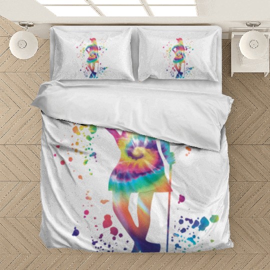 Golfer Colorsplash Kids Miniature Golf Bedding Sets