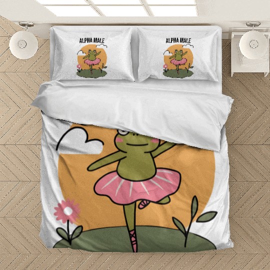 Ballet Frog Alpha Male Bedding Sets