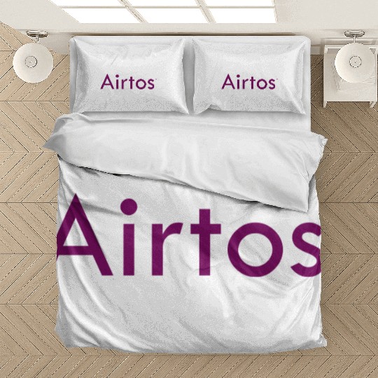 AT TEXT VIOLET Bedding Sets