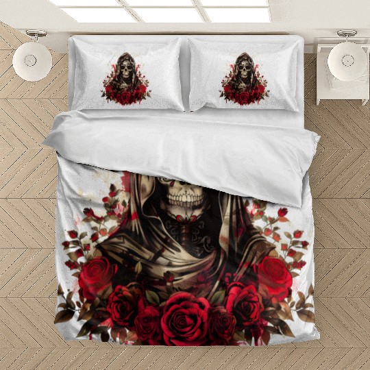 Santa Muerte Folk Saint Bedding Sets
