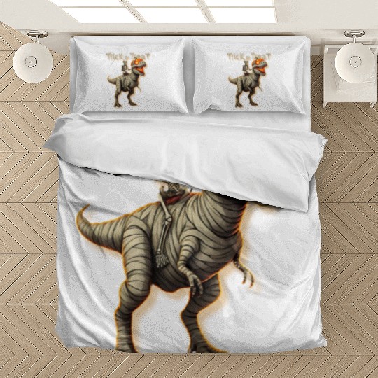 Prehistoric Halloween: Trick or Treat Rex Bedding Sets