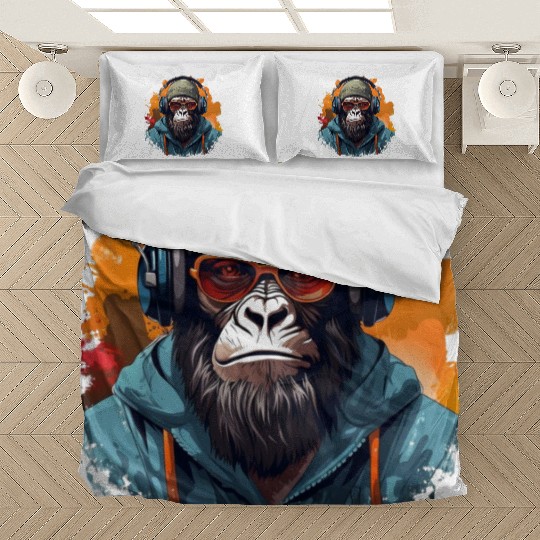 music, monkey, arctic monkeys, cool, band Bedding Sets