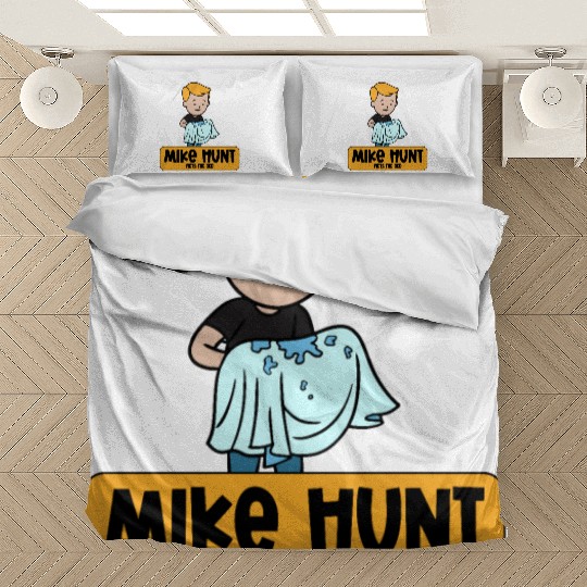 Mike Hunt Wets the Bed Bedding Sets