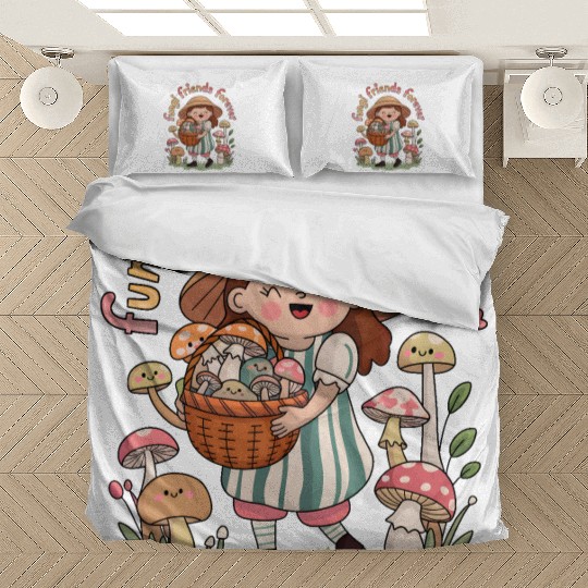 Fungi Friends Forever Bedding Sets