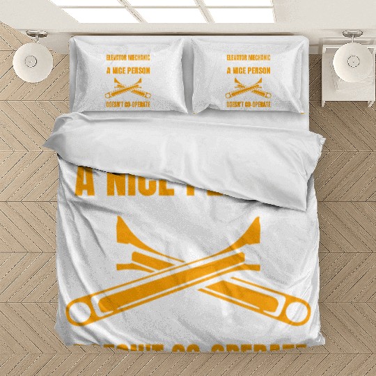 Sometimes My Mouth Doesn't Co-Operate Elevator Bedding Sets