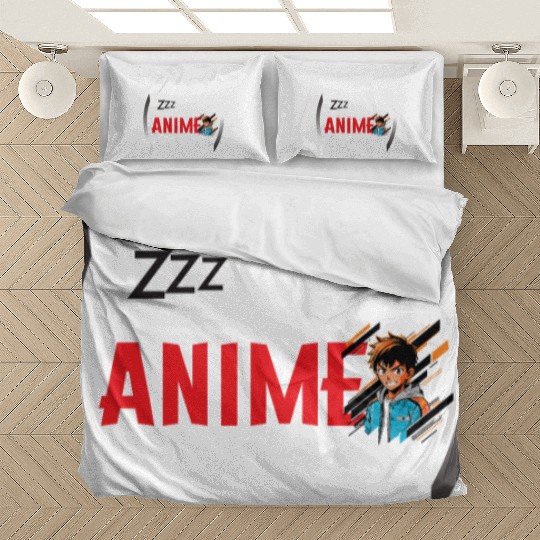 Eat Sleep Anime Repeat Ramen Kawaii Japanese Manga Bedding Sets