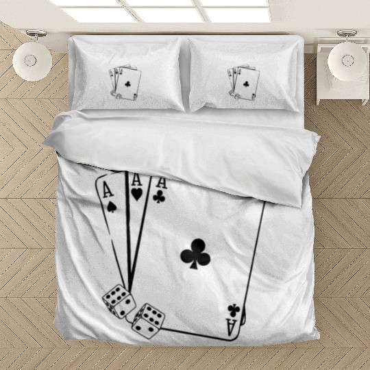 Life's a Bluff Call It Poker Bedding Sets