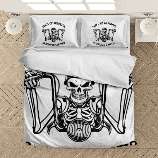 Sons Of Arthritis Biker LIKE US ON FACEBOOK Bedding Sets