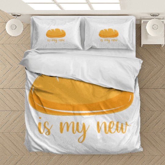 Bakery Baker Humor Food Lover Garlic Bread Bedding Sets