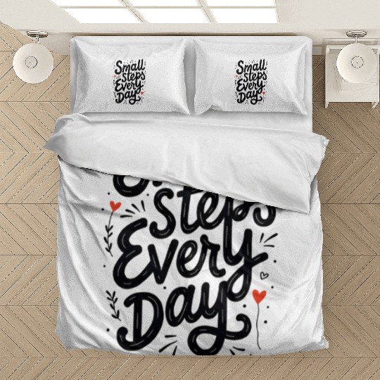 Small Steps Every Day Bedding Sets
