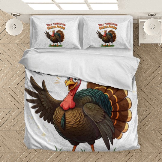 make thanksgiving great again Bedding Sets