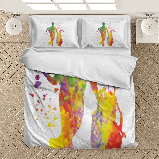 Golfer Colorsplash Kids Miniature Golf Bedding Sets