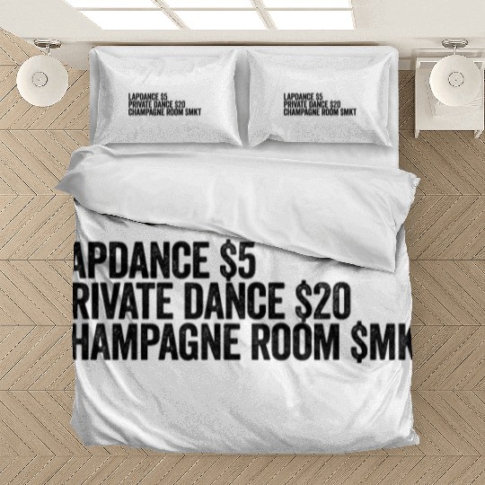 Lapdance Private Dance Champagne Room Stripperstri Bedding Sets